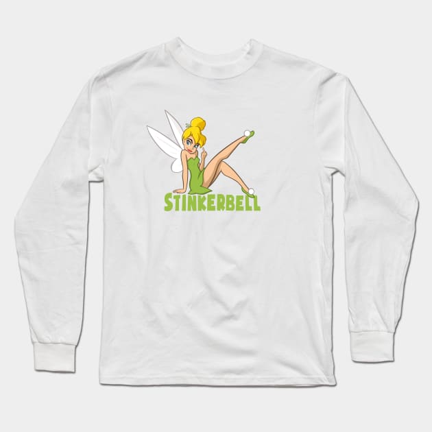 Stinkerbell Long Sleeve T-Shirt by wloem